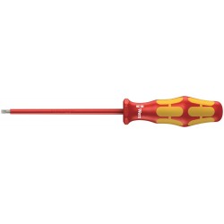 Wera 160 i 0,5 x 3,0 x 100 mm VDE Insulated screwdriver for slotted screws 
