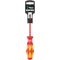 Wera 168i # 2 x 100 mm Hang-Tag VDE insulated screwdriver 