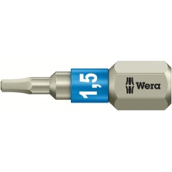 Wera 3840/1 TS Hex-Plus SW 1,5 x 25 mm Bits for hex socket screws 