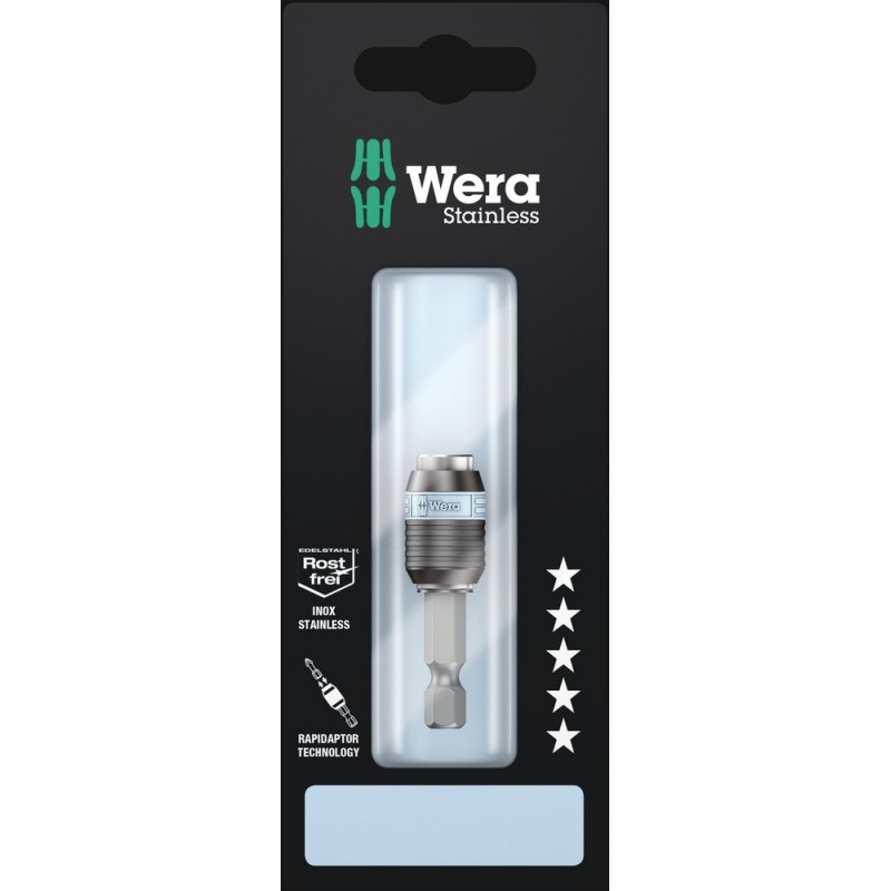 Wera 3888/4/1 K SB Rapidaptor universal bit holder, stainless 