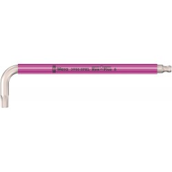 Wera 3950 SPKL Hex-Plus SW 8,0 pink L-key, metric, stainless 