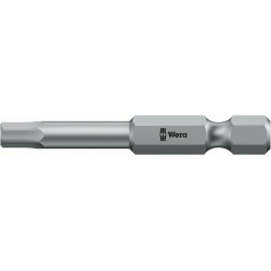 Wera 840/4 Z Hex-Plus SW 9/64" x 152 mm Bit for hex socket screws 