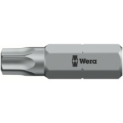 Wera 867/1 Z BO TX 30 x 25 mm TORX Bits, tamper resistant 
