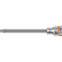 Wera 8740 B HF Hex-Plus SW 3/16" x 107 mm Zyklop bit socket with 3/8" drive holding function 