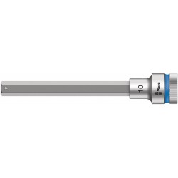 Wera 8740 C HF Hex-Plus SW 10,0 x 140 mm Zyklop bit socket with 1/2" drive holding function 